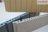 Textured / Lined Ceramic Wall Cladding Tiles , External Wall Insulation Cladding